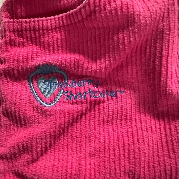 Strawberry Shortcake - Vintage - Pink Kids Corduroy Pants - Picture 5 of 6